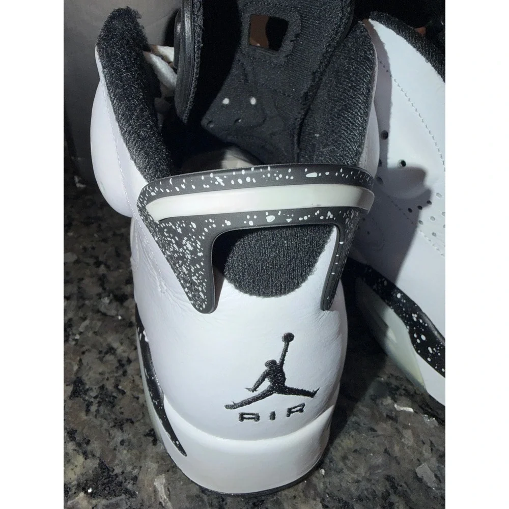 Nike Air‎ Jordan 6 Retro Olympic White Black Speckled CT8529-112 Mens Size 10